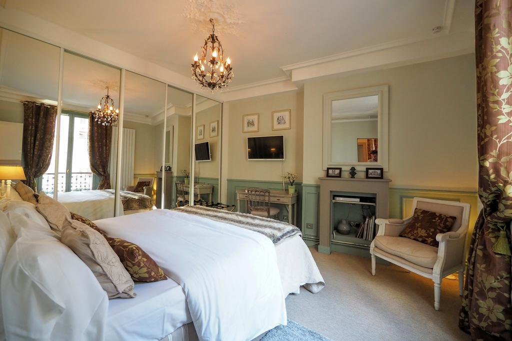 Chambre D Hote : Louvre Elegant Apt Suite París Exterior foto
