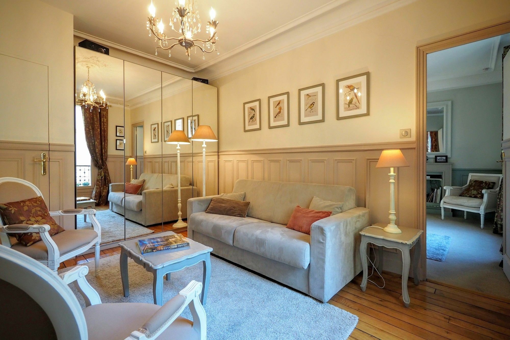 Chambre D Hote : Louvre Elegant Apt Suite París Exterior foto